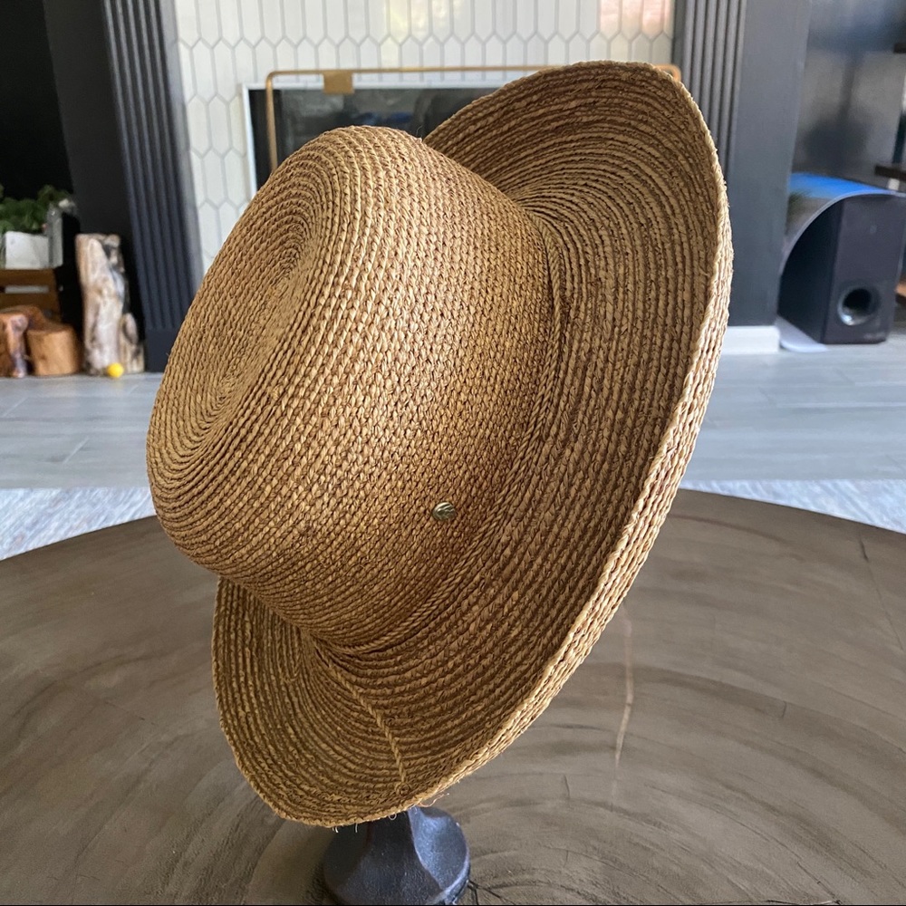 - Helen Kaminaki Raffia Straw Hat - Picture 2 of 6